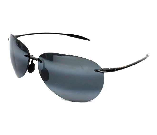 Lunettes de soleil Maui Jim 421 02 62 12 Noir