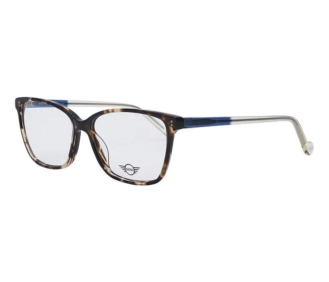 Lunettes de vue Mini 743000 60 53 14 Havane corneBleu corail