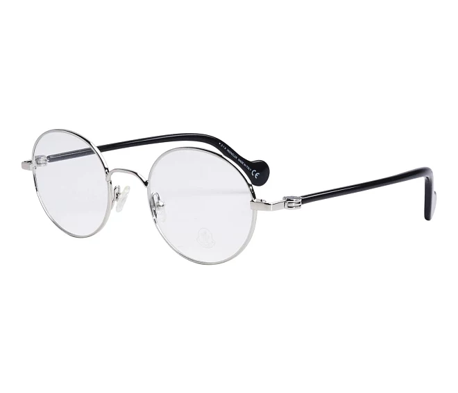 Lunettes de vue Moncler ML5062-V 016 49 21 ArgentNoir