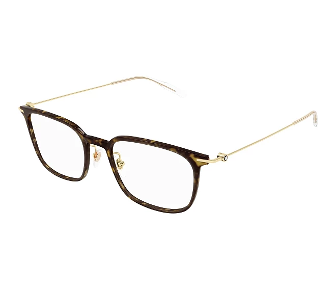 Lunettes de vue Mont Blanc MB0100O 007 52 21 Havane
