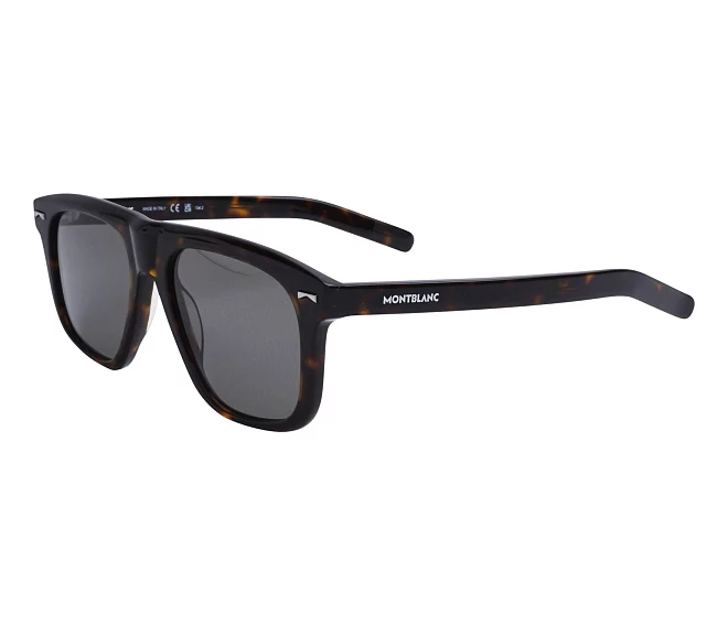 Lunettes de soleil Mont Blanc MB0227S 002 55 18 Havane