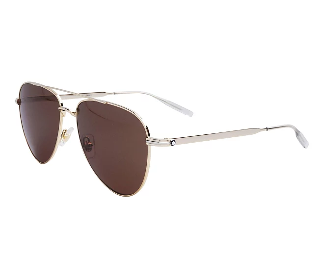 Lunettes de soleil Mont Blanc MB0235S 006 59 16 Or