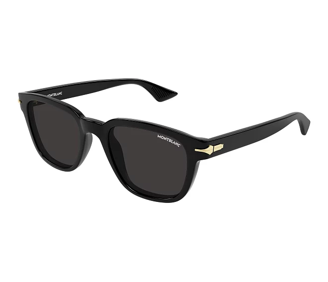 Lunettes de soleil Mont Blanc MB0302S 006 53 21 Noir