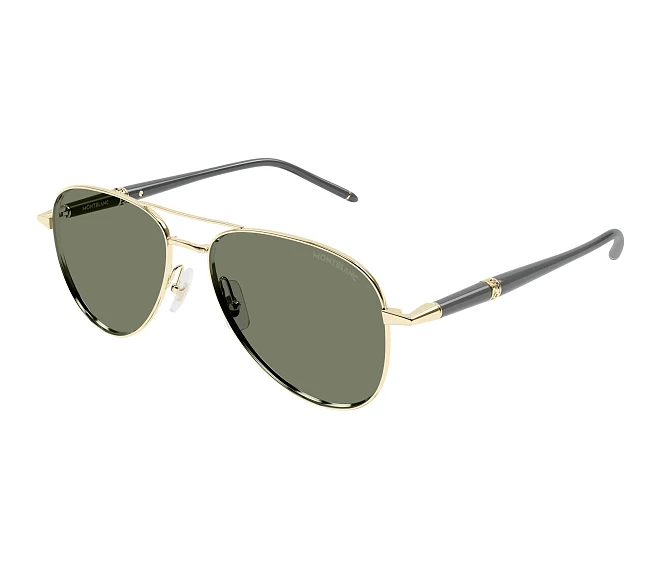 Lunettes de soleil Mont Blanc MB0345S 004 57 16 Or