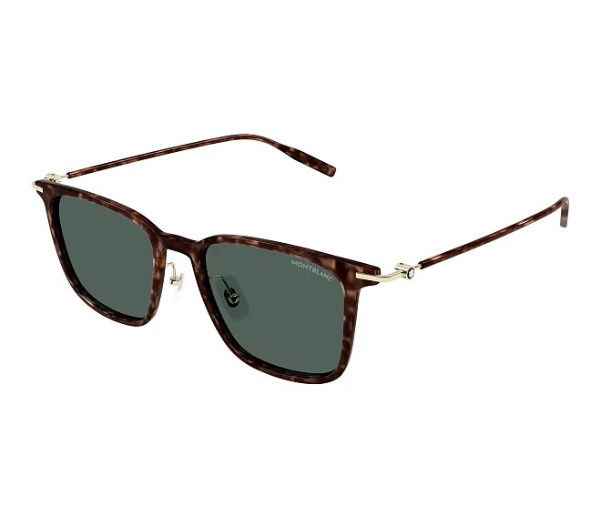 Lunettes de soleil Mont Blanc MB0354S 002 52 18 Havane