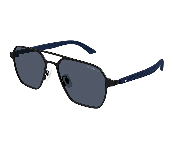 Lunettes de soleil Mont Blanc MB0360S 004 56 17 Noir