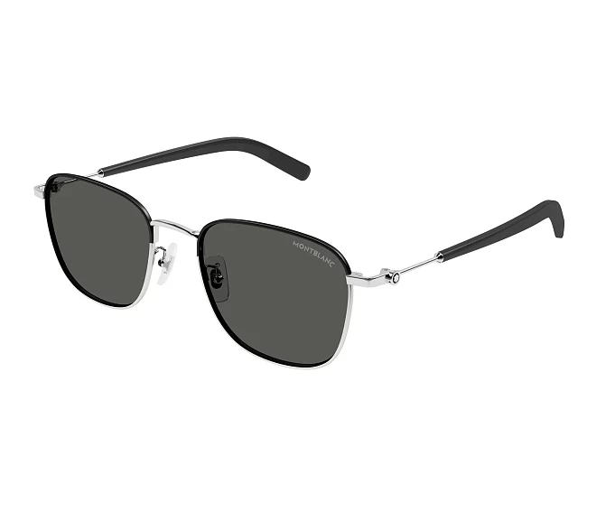 Lunettes de soleil Mont Blanc MB0392SA 002 55 20 Argent