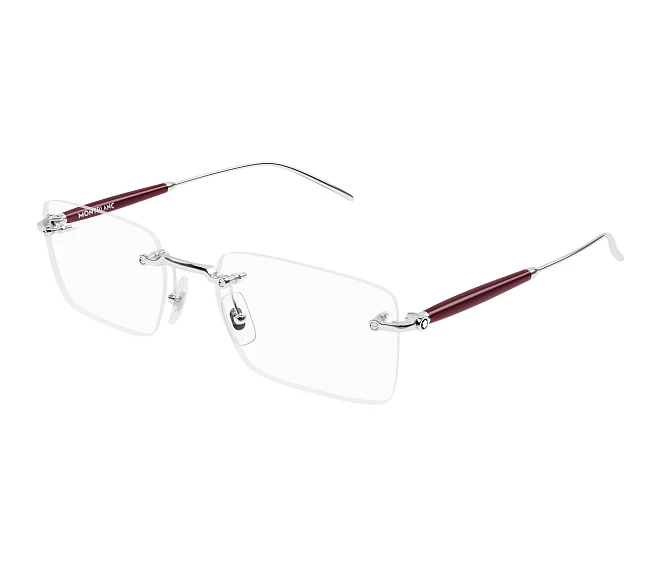 Lunettes de vue Mont Blanc MB0411O 003 55 19 Argent