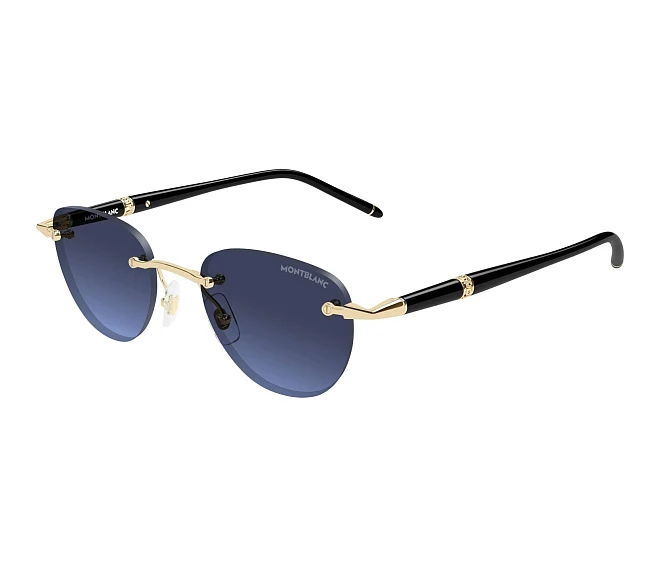 Lunettes de soleil Mont Blanc MB0412S 006 48 20 Or