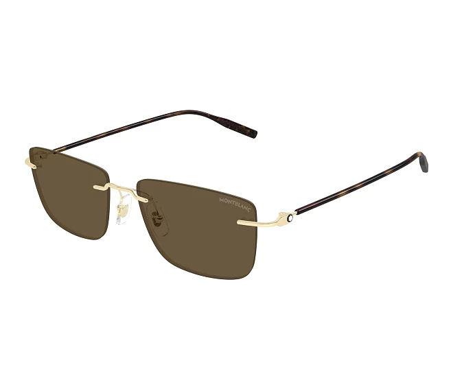 Lunettes de soleil Mont Blanc MB0429S 005 56 17 Or