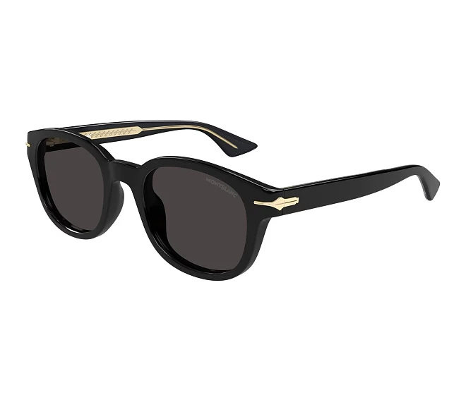 Lunettes de soleil Mont Blanc MB0435S 001 51 21 Noir