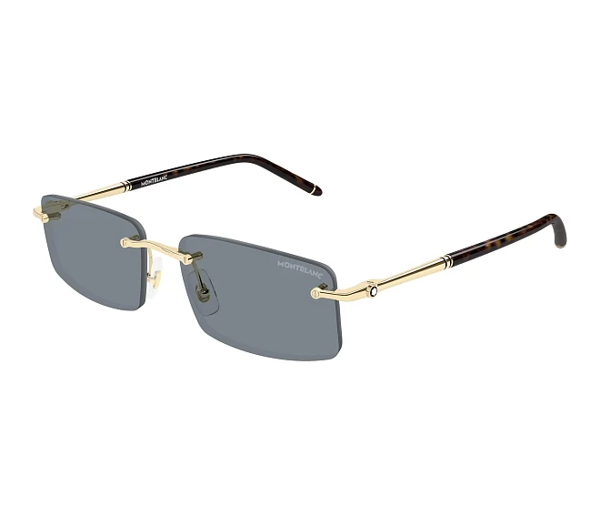 Lunettes de soleil Mont Blanc MB0443S 004 56 17 Or