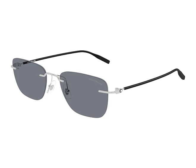 Lunettes de soleil Mont Blanc MB0470S 002 54 19 Argent