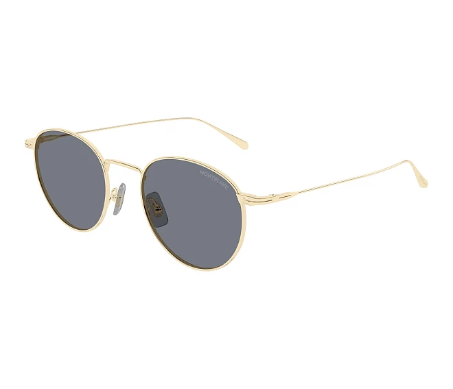 Lunettes de soleil Mont Blanc MB0473S 001 50 20 Or