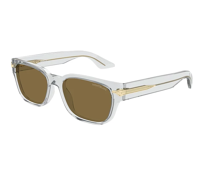Lunettes de soleil Mont Blanc MB0479S 004 55 17 Gris