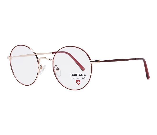 Lunettes de vue Montana MM584 B 49 21 Rose doréRouge