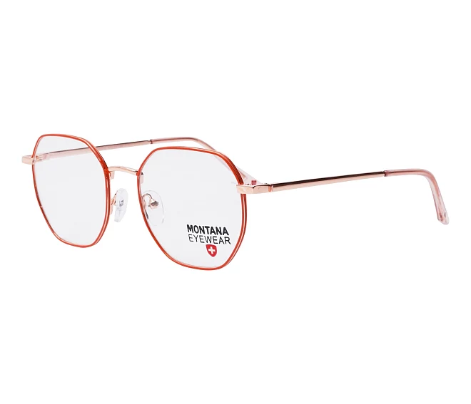 Lunettes de vue Montana MM585 E 49 18 OrangeRose doré