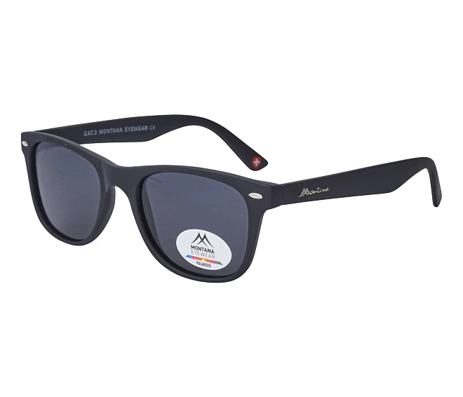Lunettes de soleil Montana MP-10 BLACK 53 19 Noir