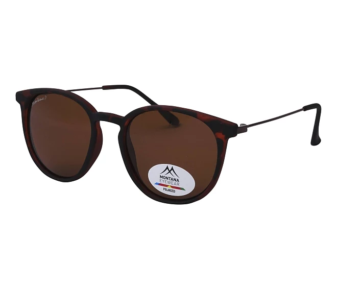 Lunettes de soleil Montana MP-33 E 50 17 Havane