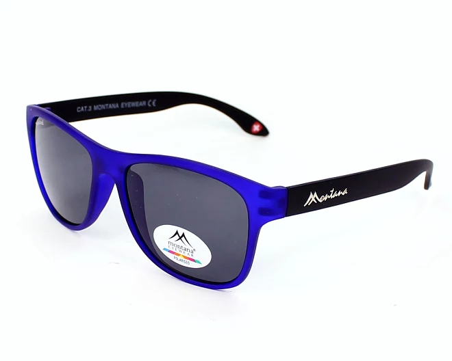 Lunettes de soleil Montana MP-38 D 55 17 BleuNoir
