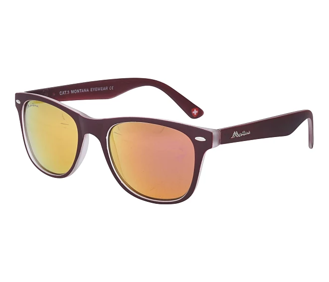 Lunettes de soleil Montana MS-10 D 53 19 BordeauxCristal