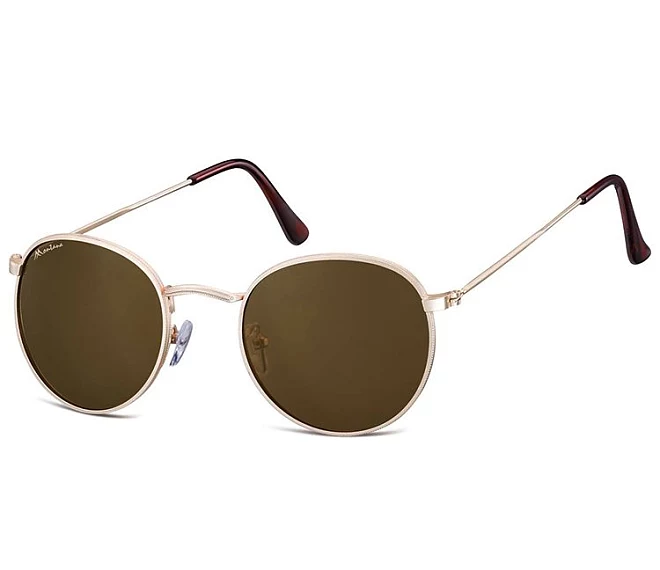 Lunettes de soleil Montana S-92 B 49 23 Or