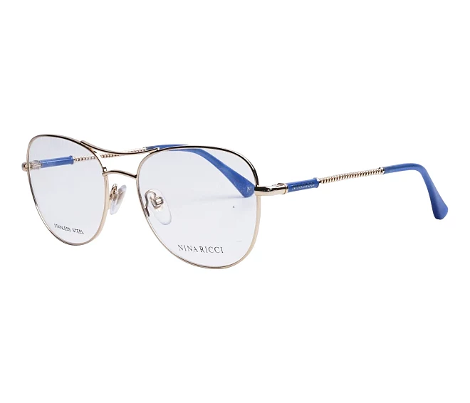 Lunettes de vue Nina Ricci VNR-244 08H2 53 17 OrBleu