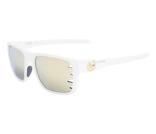 Lunettes de soleil Plein Sport SSP004 HWWG 57 18 BlancOr