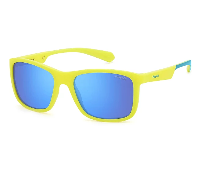 Lunettes de soleil Polaroid PLD-8053-S 05B/5X 49 16 JauneAzure