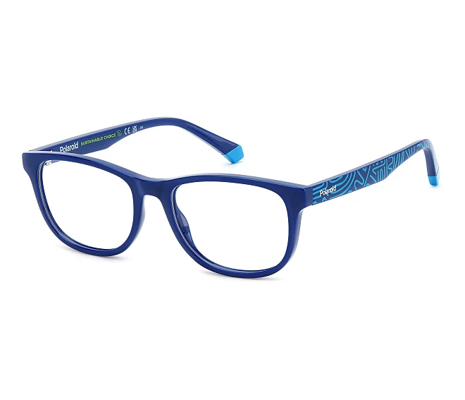 Lunettes de vue Polaroid PLD-D832 ZX9 47 15 BleuTurquoise