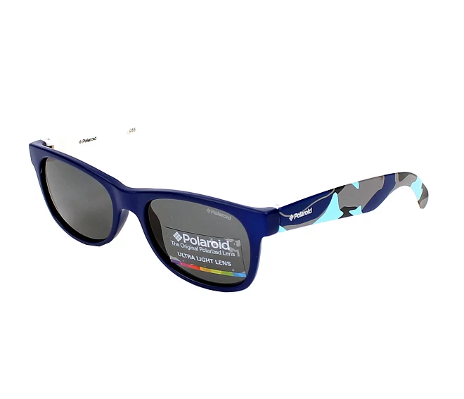 Lunettes de soleil Polaroid P-0300-E T6D/Y2 42 15 Bleu