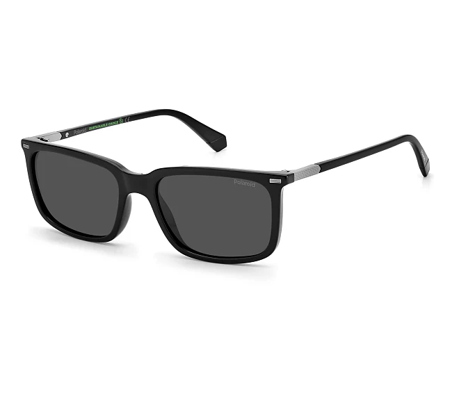 Lunettes de soleil Polaroid PLD-2117-S 807/M9 55 18 Noir