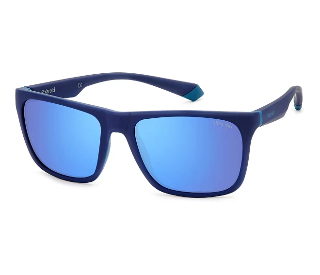 Lunettes de soleil Polaroid PLD-2141-S VGL/5X 57 18 BleuAzure