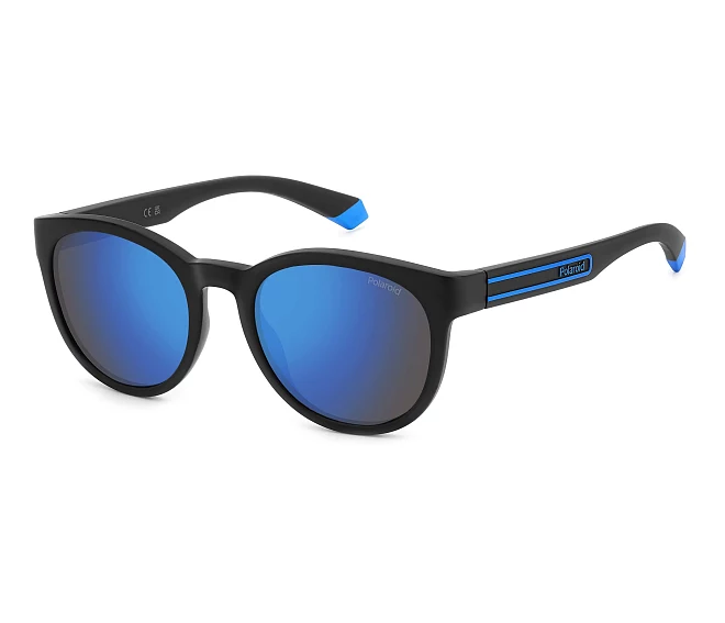 Lunettes de soleil Polaroid PLD-2150-S OY45X 52 20 NoirBleu denim