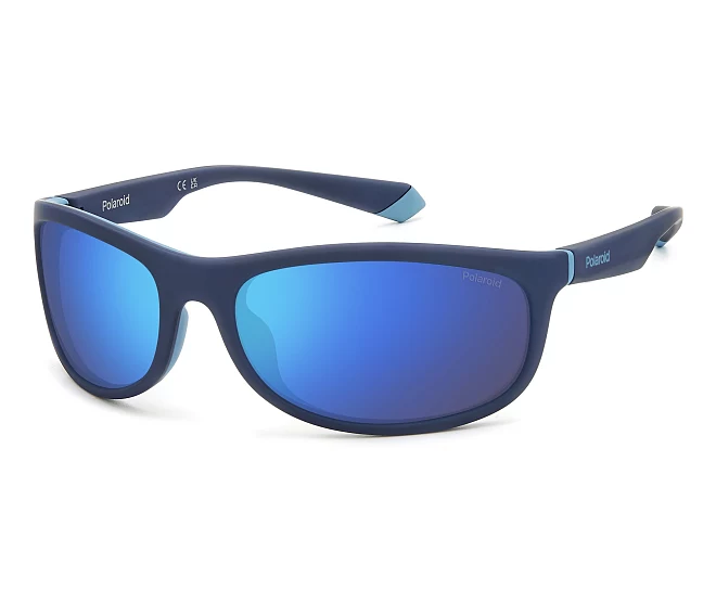 Lunettes de soleil Polaroid PLD-2154-S FLL/5X 64 17 Bleu