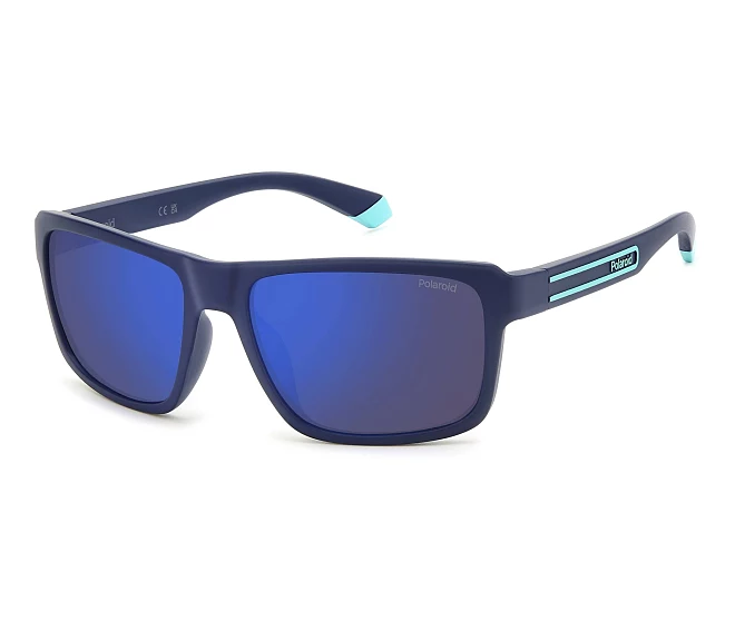 Lunettes de soleil Polaroid PLD-2158-S FLL/5X 58 17 Bleu