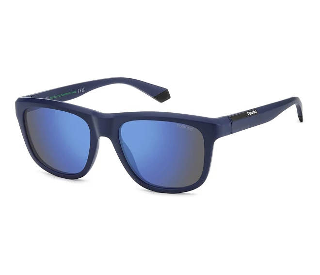 Lunettes de soleil Polaroid PLD-2163-S FLL/5X 54 18 Bleu