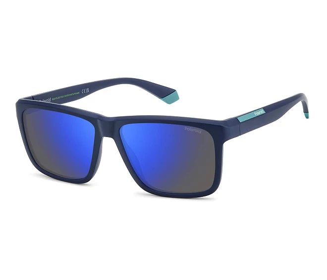 Lunettes de soleil Polaroid PLD-2164-S FLL/5X 58 15 Bleu