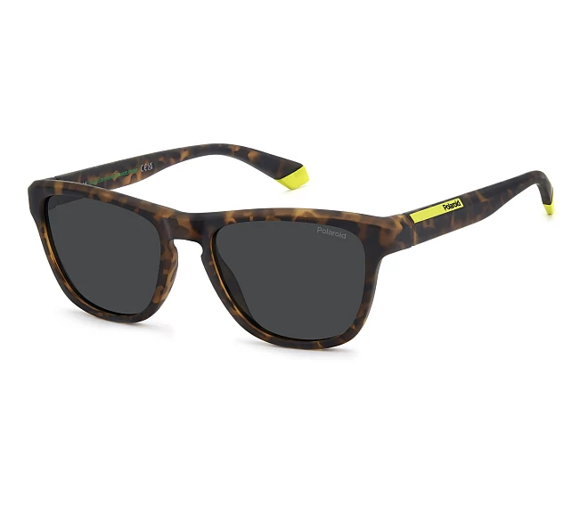 Lunettes de soleil Polaroid PLD-2168-S B0Q/M9 54 18 HavaneJaune