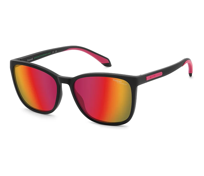Lunettes de soleil Polaroid PLD-2169-S-X BLX/BG 56 16 NoirRouge