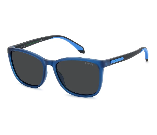 Lunettes de soleil Polaroid PLD-2169-S-X FLL/M9 56 16 Bleu