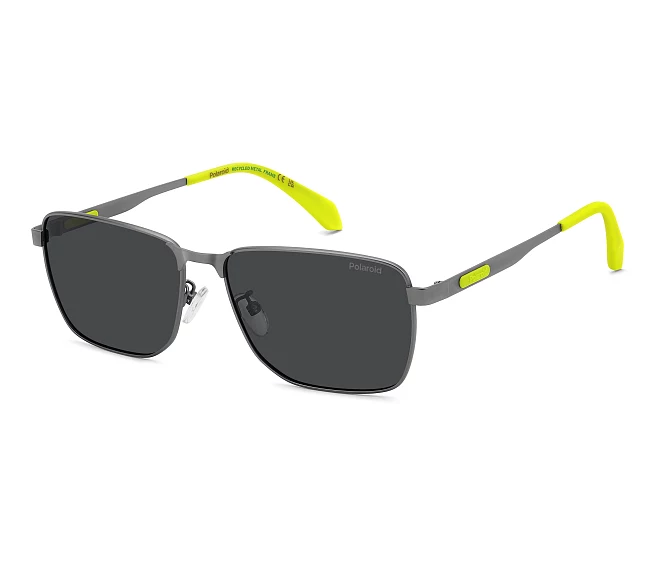 Lunettes de soleil Polaroid PLD-2171-G-S-X R80/M9 58 15 Gris