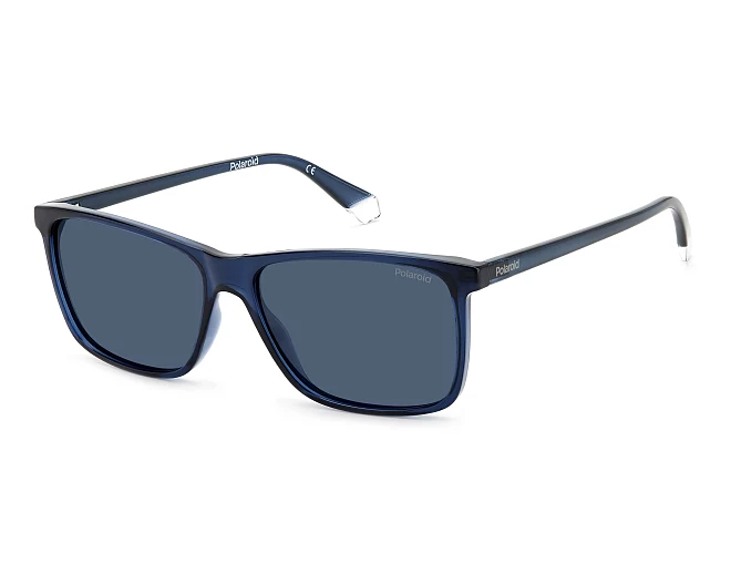 Lunettes de soleil Polaroid PLD-4137-S PJP/C3  58 15 Bleu
