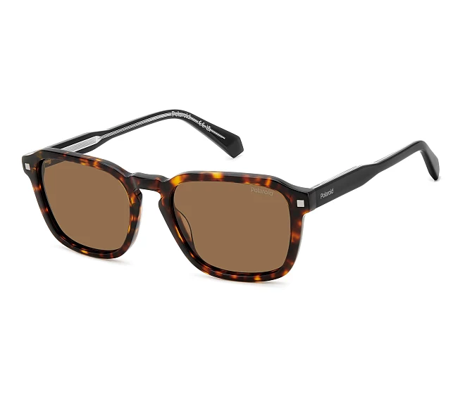 Lunettes de soleil Polaroid PLD-4156-S-X 086SP 53 19 Havane