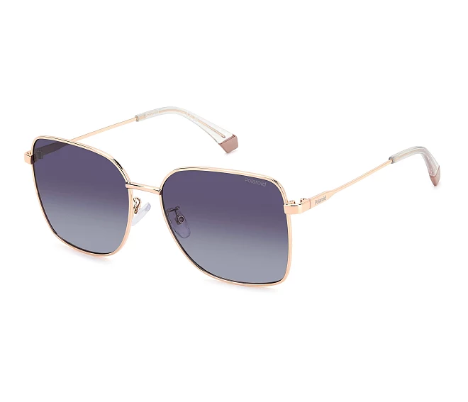 Lunettes de soleil Polaroid PLD-4158-G-S-X DDBWJ 58 16 Rose doré