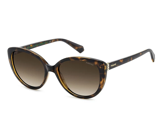 Lunettes de soleil Polaroid PLD-4176-S-X 086/LA 56 18 Havane