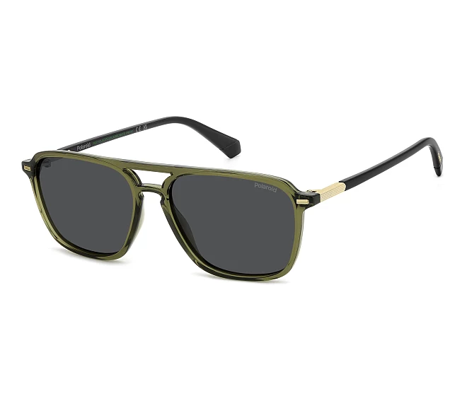 Lunettes de soleil Polaroid PLD-4182-S-X 4C3/M9 57 16 Olive