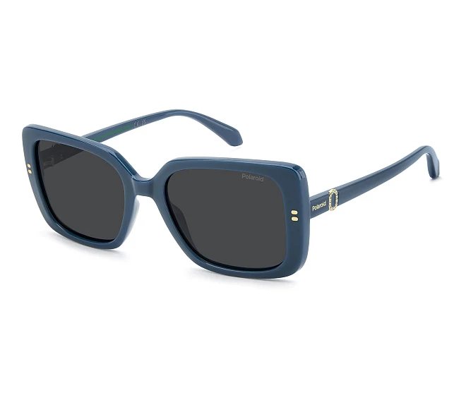 Lunettes de soleil Polaroid PLD-4199-S-X ZI9/M9 55 19 Azure