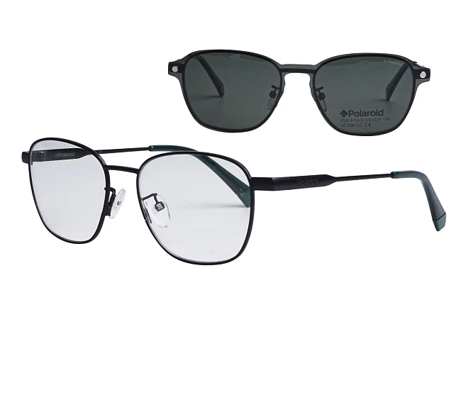 Lunettes de vue Polaroid PLD-6119-S 7ZJ 53 17 NoirVert