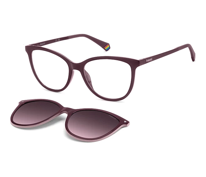 Lunettes de vue Polaroid PLD-6138-CS 0T7/XW 53 16 Prune